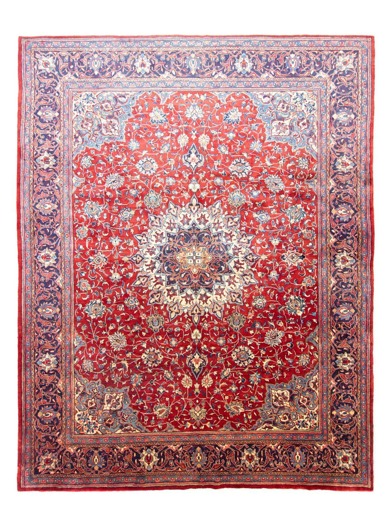 Tapis persan - Classique - 393 x 305 cm - rouge