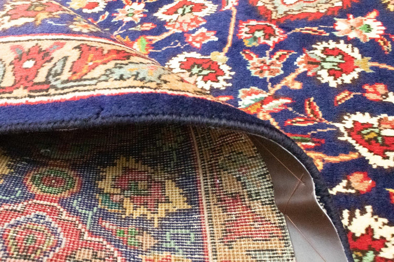Tapis persan - Tabriz - 392 x 305 cm - bleu