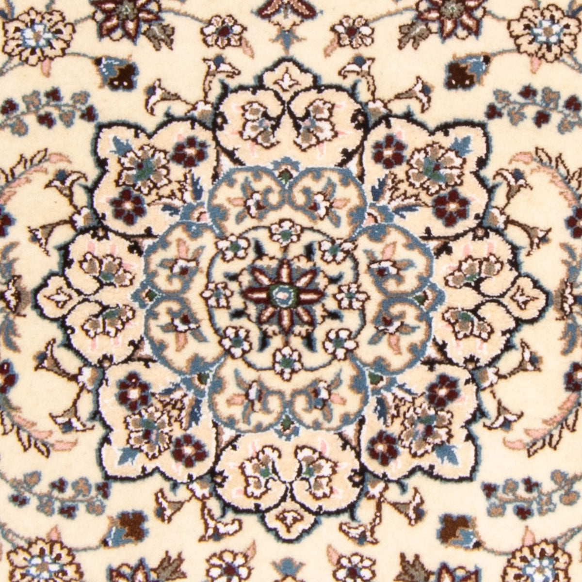 Tapis persan - Nain - Royal - 148 x 96 cm - beige