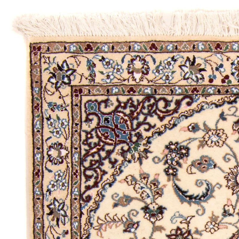 Tapis persan - Nain - Royal - 148 x 96 cm - beige