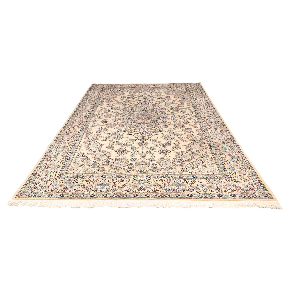 Tapis persan - Nain - Royal - 312 x 204 cm - beige