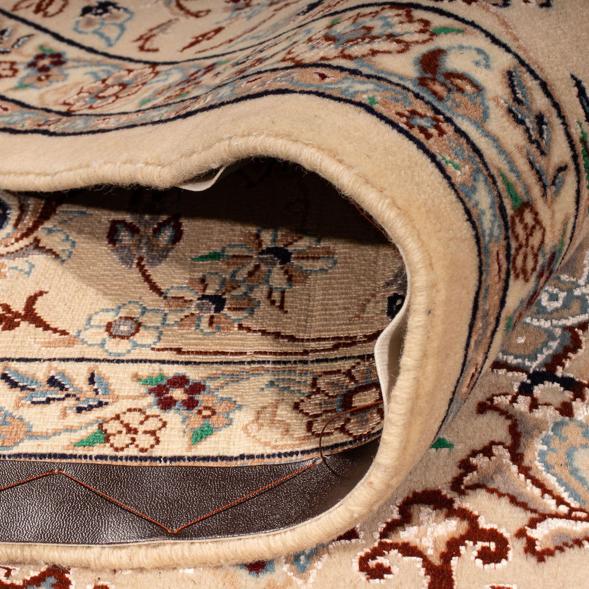 Tapis persan - Nain - Royal - 337 x 210 cm - beige