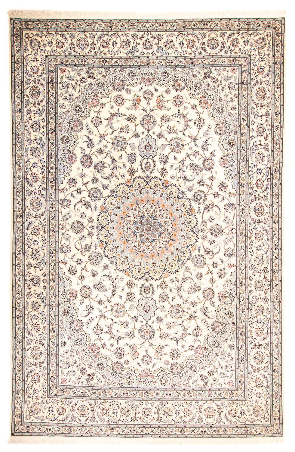 Tapis persan - Nain - Premium - 398 x 257 cm - beige