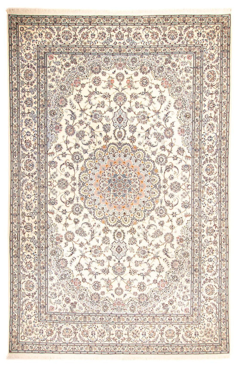 Tapis persan - Nain - Premium - 398 x 257 cm - beige