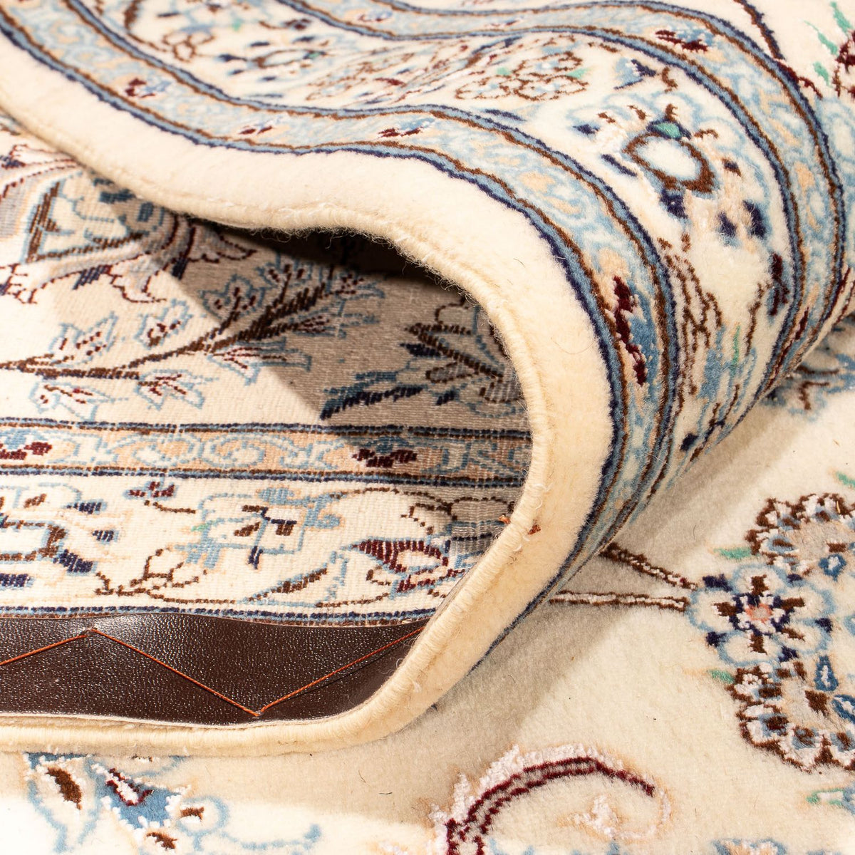 Tapis persan - Nain - Premium - 398 x 257 cm - beige