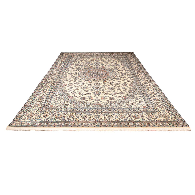 Tapis persan - Nain - Premium - 398 x 257 cm - beige