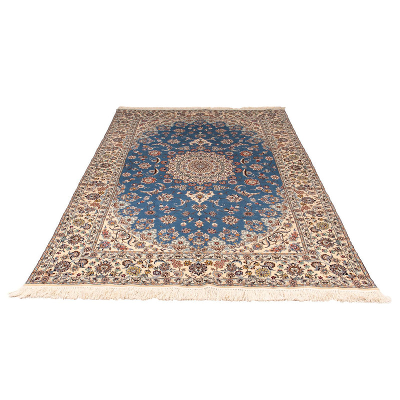 Tapis persan - Nain - Premium - 233 x 156 cm - bleu foncé