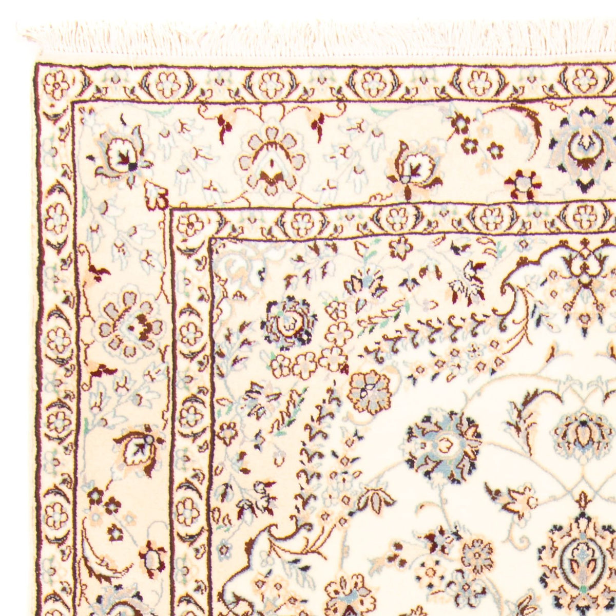 Tapis persan - Nain - Royal - 255 x 165 cm - beige