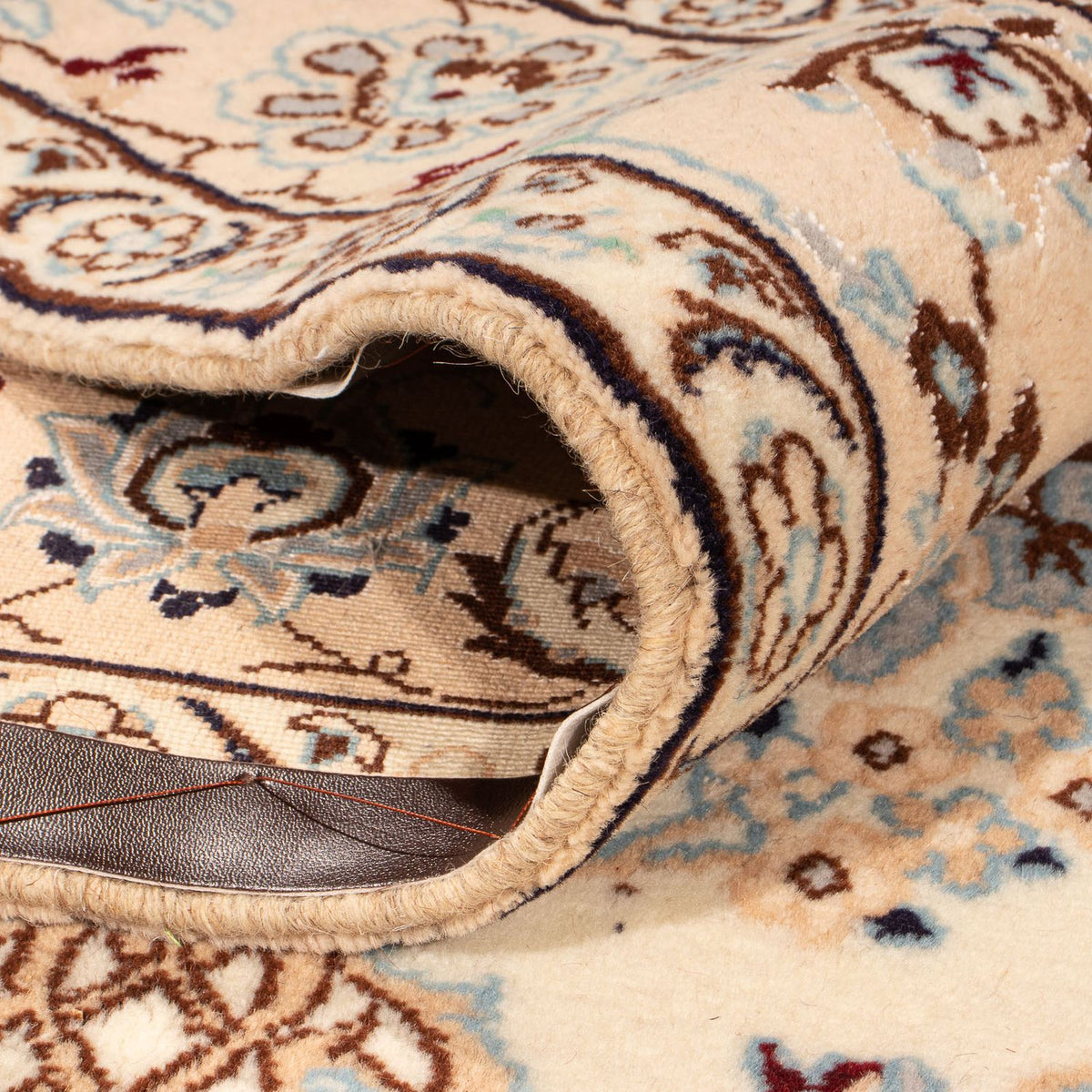 Tapis persan - Nain - Royal - 255 x 165 cm - beige