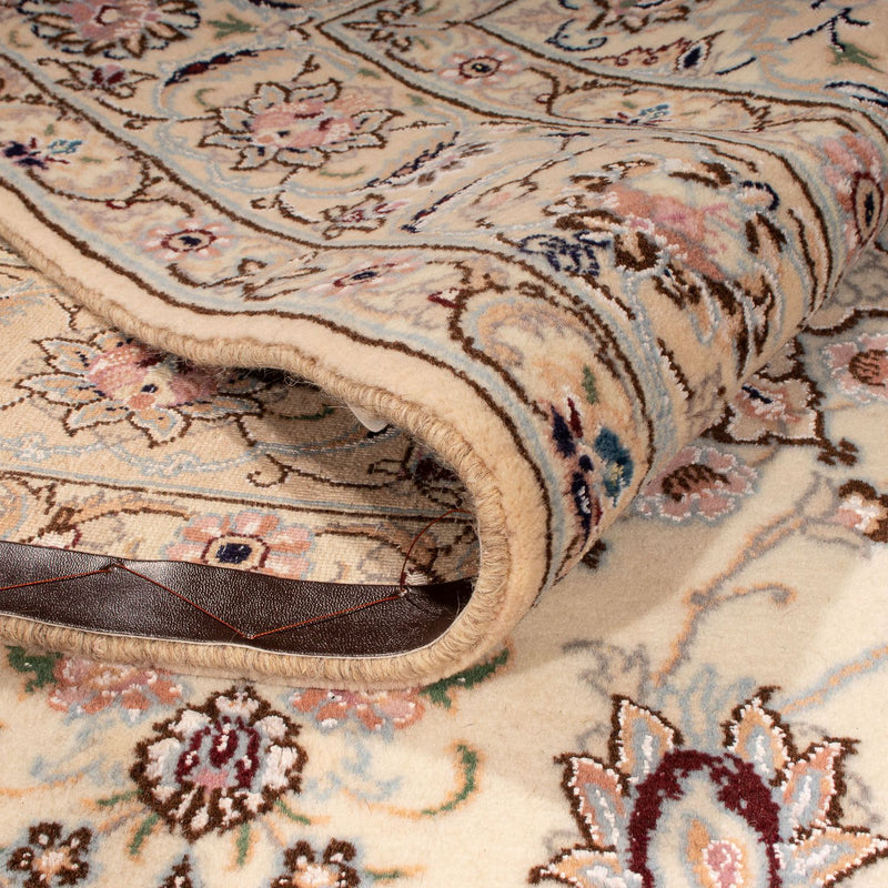 Tapis persan - Nain - Royal - 263 x 154 cm - beige