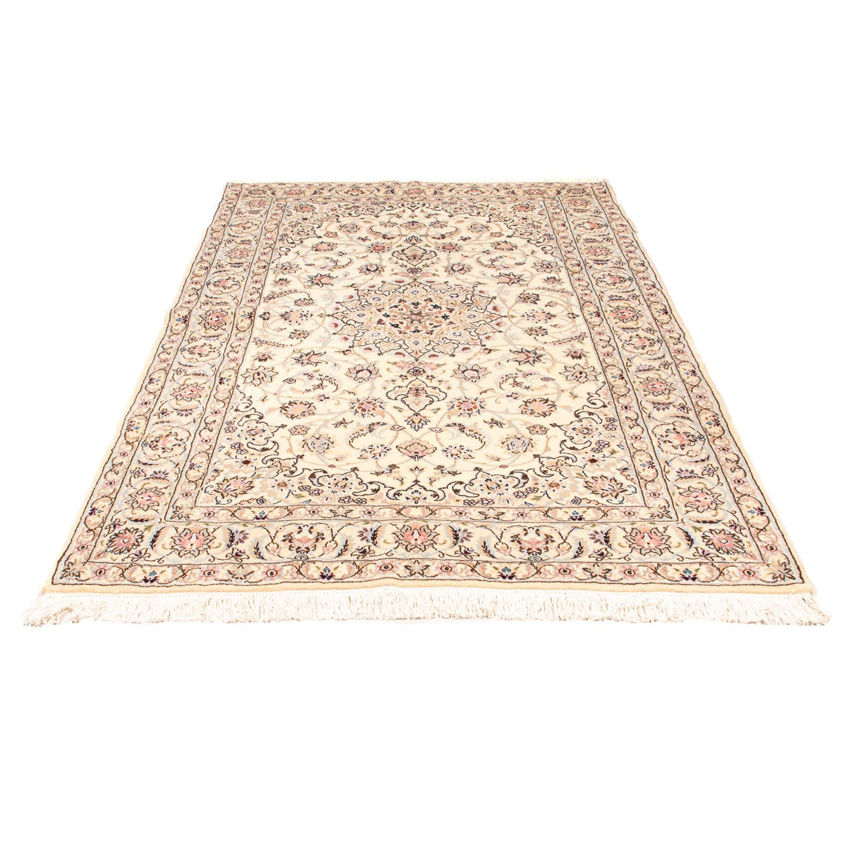 Tapis persan - Nain - Royal - 263 x 154 cm - beige