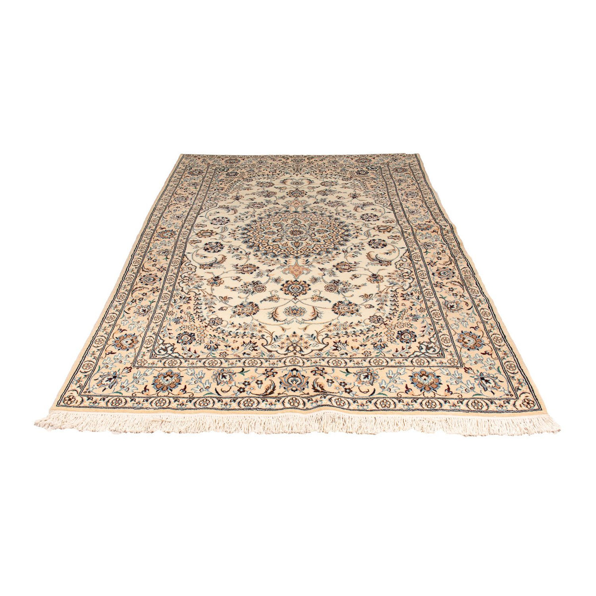 Tapis persan - Nain - Royal - 253 x 148 cm - beige