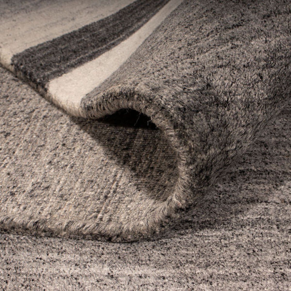 Tapis Gabbeh - Softy - 244 x 174 cm - gris