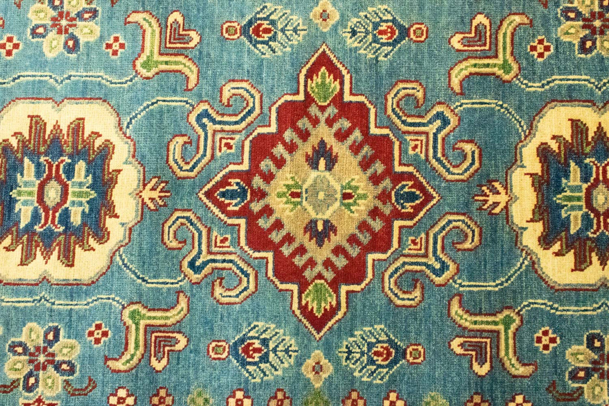 Tapis Ziegler - Kazak - 183 x 117 cm - bleu de mer