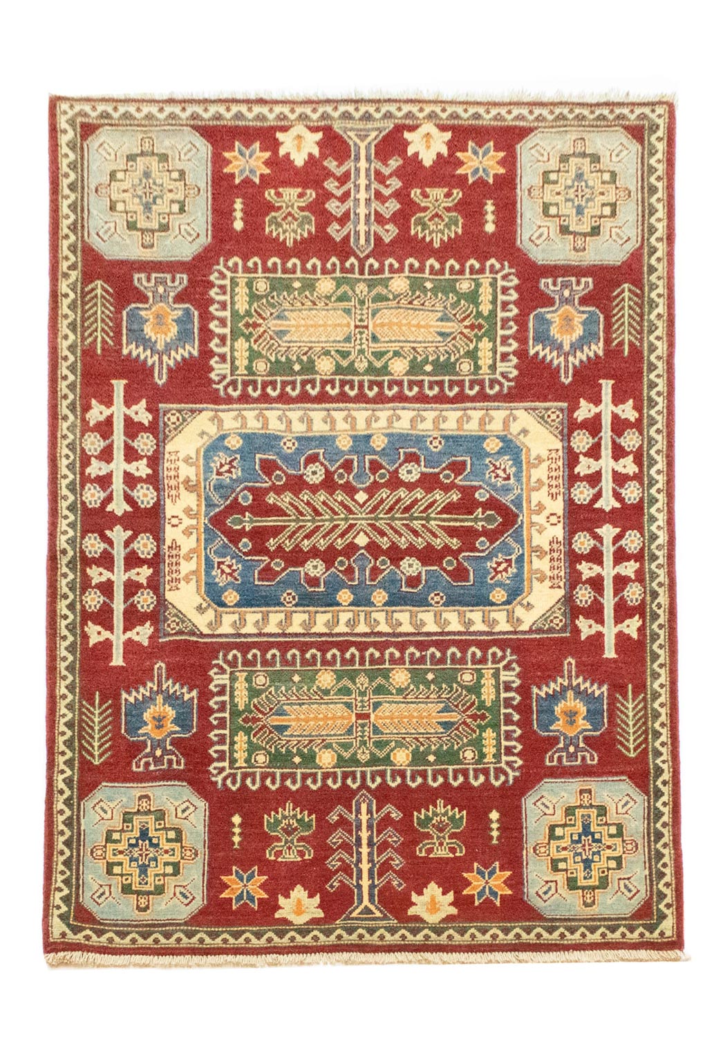 Tapis Ziegler - Kazak - 182 x 119 cm - rouge