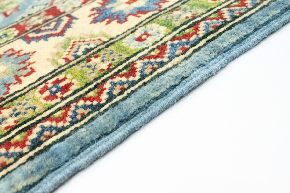 Tapis Ziegler - Kazak - 183 x 118 cm - bleu clair