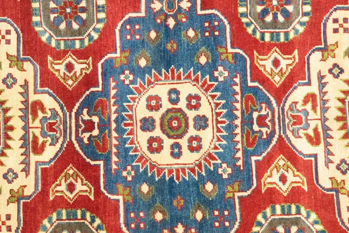 Tapis Ziegler - Kazak - 198 x 157 cm - rouge foncé