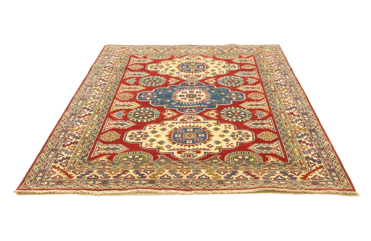 Tapis Ziegler - Kazak - 198 x 157 cm - rouge foncé