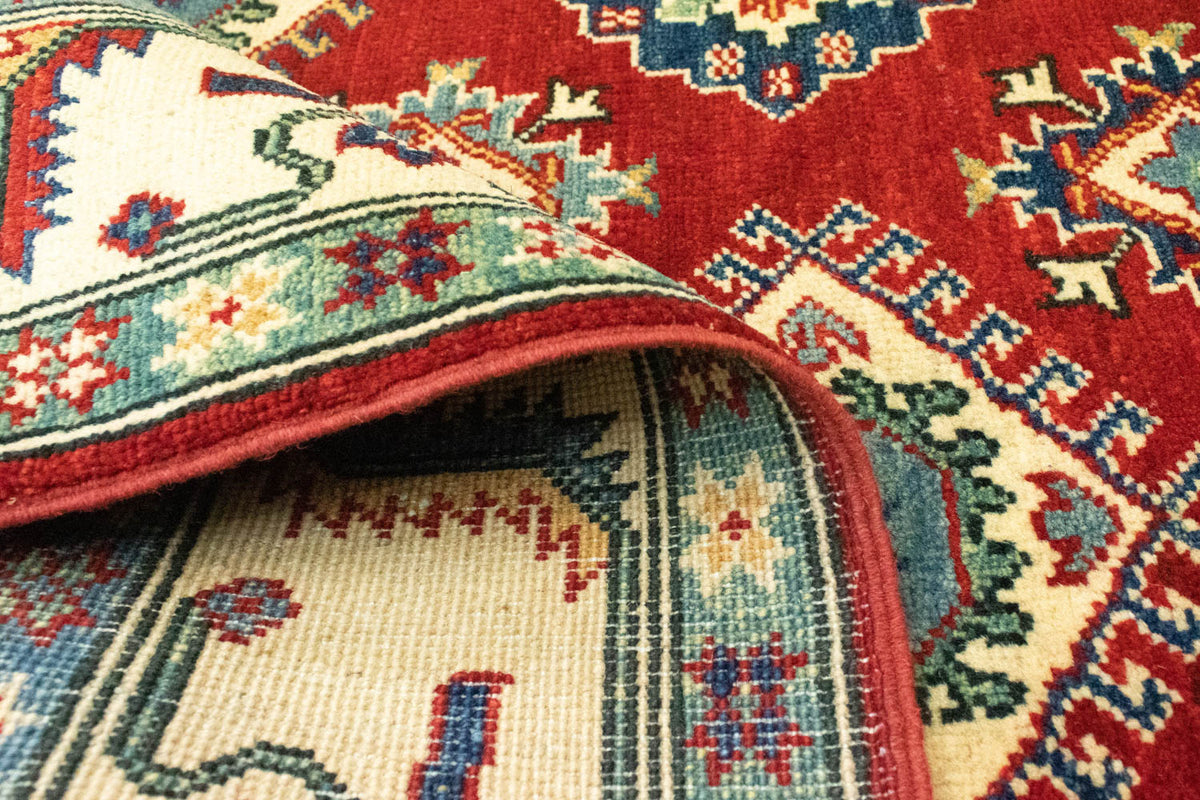 Tapis Ziegler - Kazak - 199 x 146 cm - rouge foncé