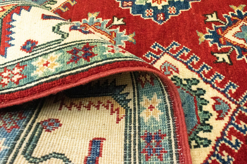 Tapis Ziegler - Kazak - 199 x 146 cm - rouge foncé