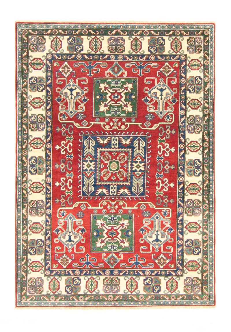 Tapis Ziegler - Kazak - 212 x 146 cm - rouge foncé