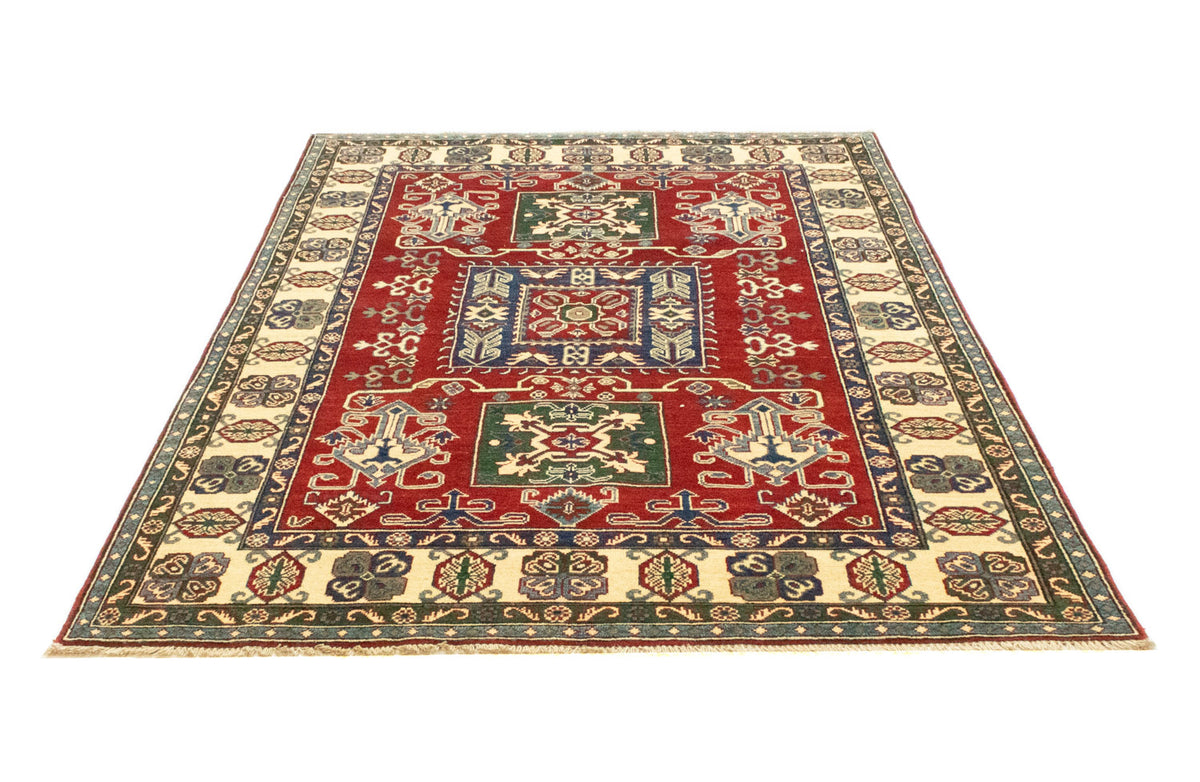 Tapis Ziegler - Kazak - 212 x 146 cm - rouge foncé