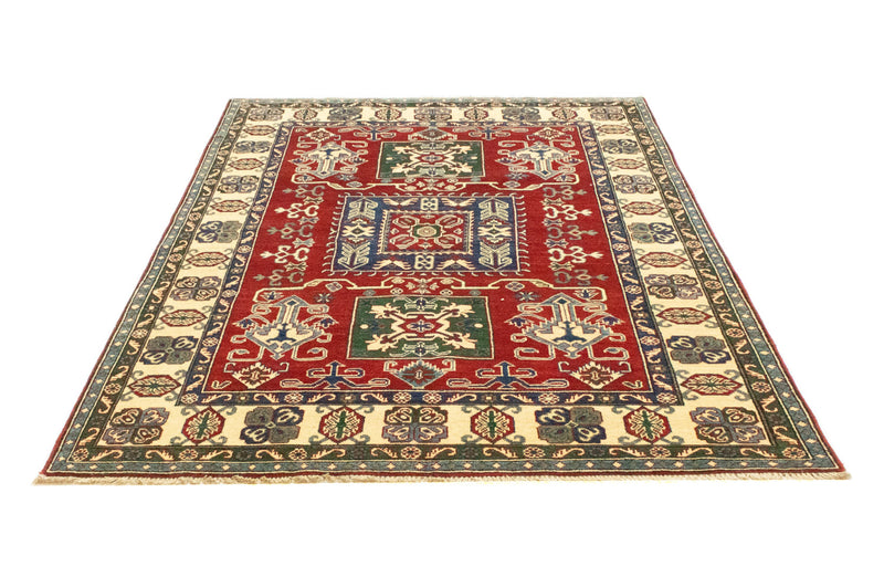 Tapis Ziegler - Kazak - 212 x 146 cm - rouge foncé