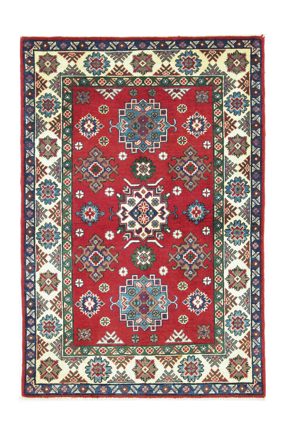Tapis Ziegler - Kazak - 144 x 97 cm - rouge