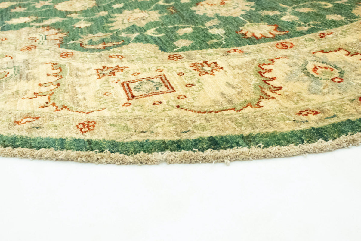 Tapis Ziegler ronde - 160 x 160 cm - vert