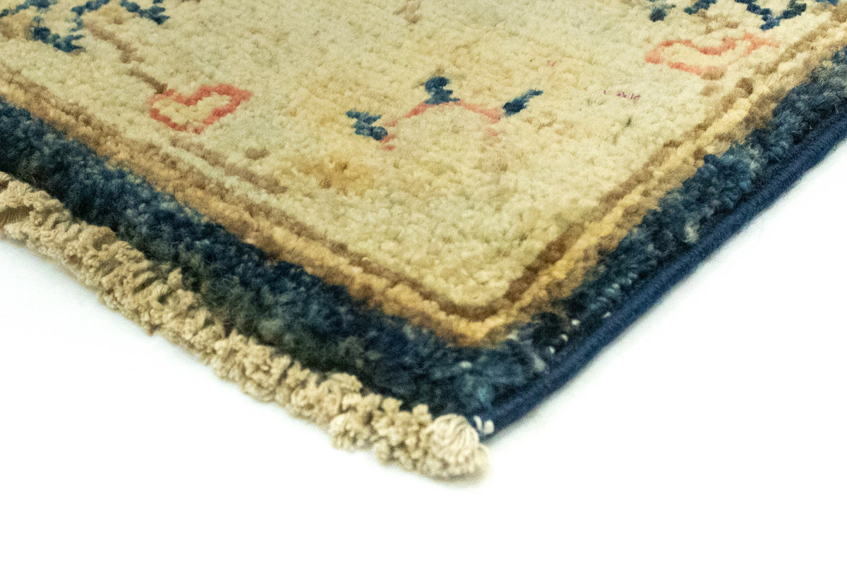 Tapis Ziegler - 96 x 62 cm - bleu foncé