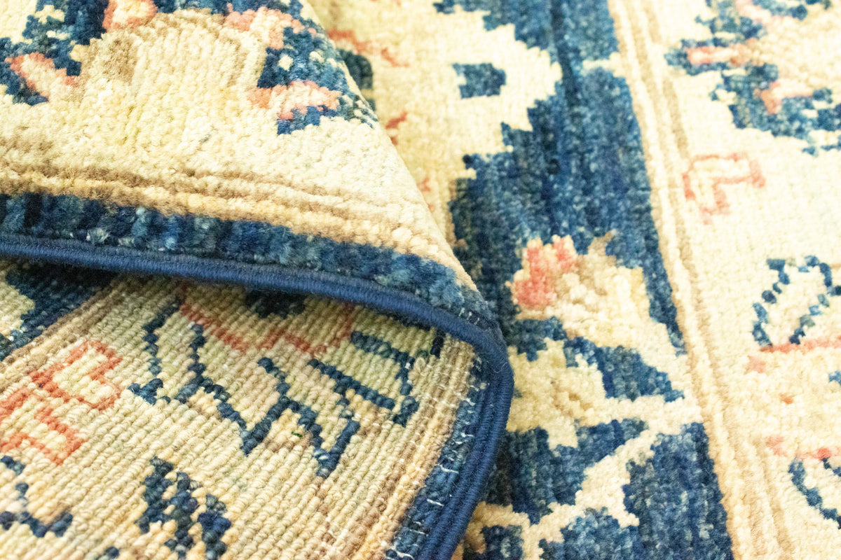 Tapis Ziegler - 96 x 62 cm - bleu foncé