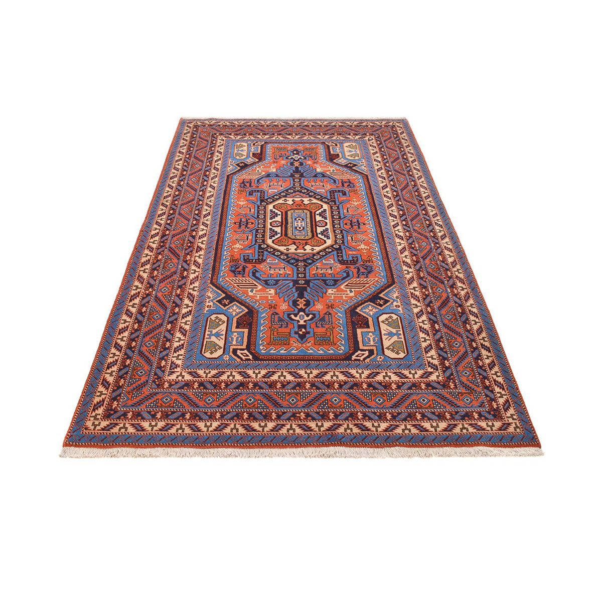Tapis persan - Nomadic - 275 x 162 cm - rouille