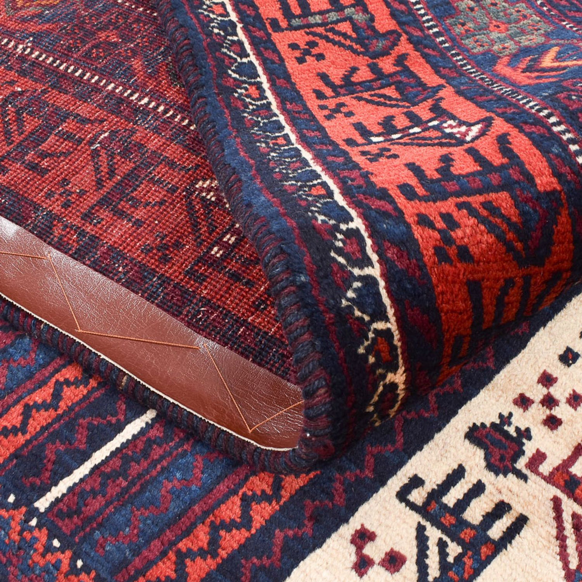 Tapis Belutsch - 210 x 153 cm - crème