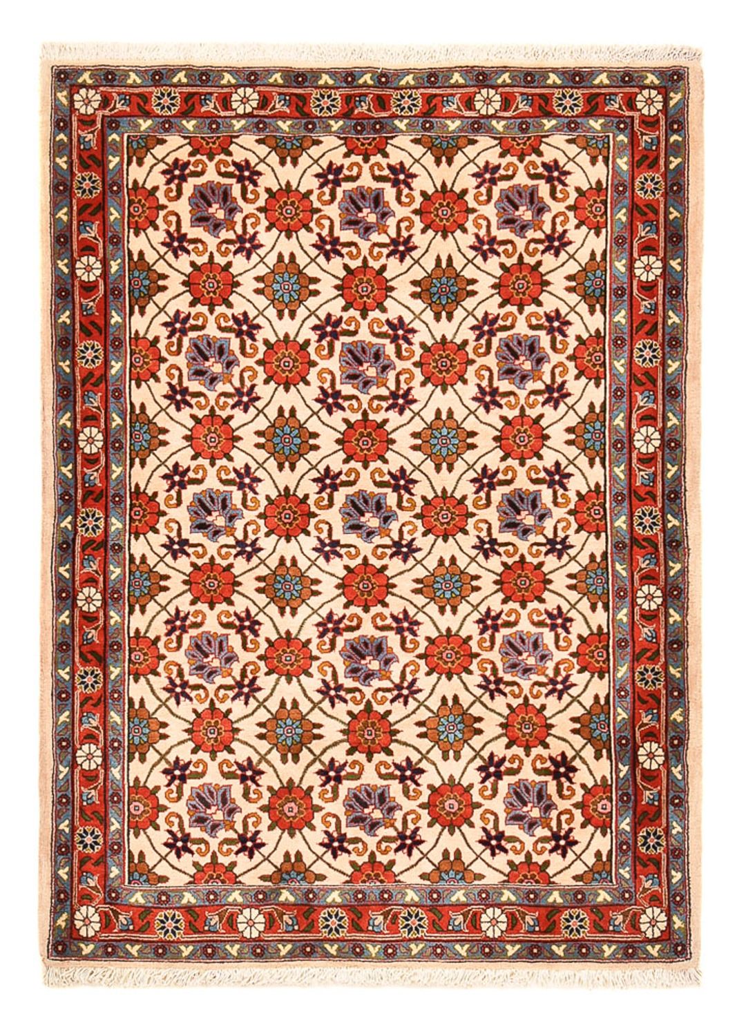 Tapis persan - Nomadic - 147 x 108 cm - multicolore