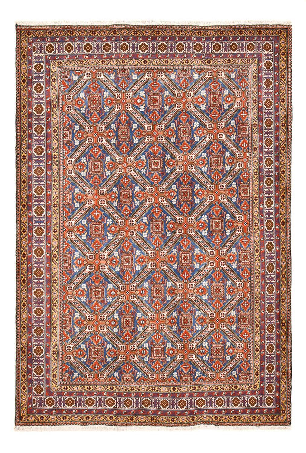 Tapis persan - Nomadic - 253 x 166 cm - rouille
