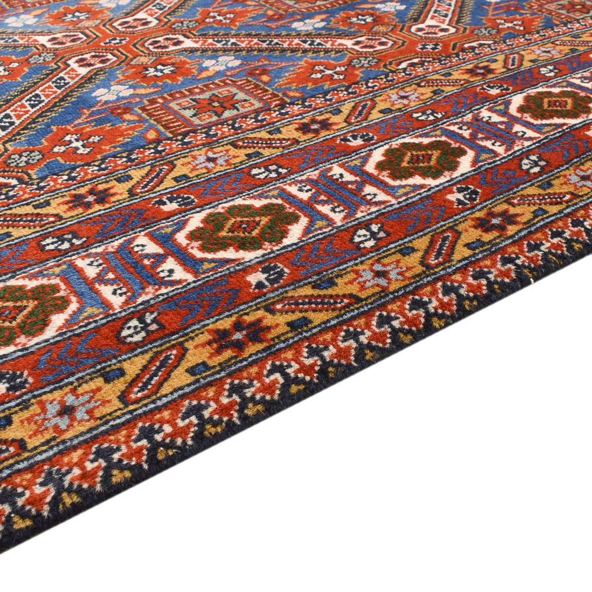 Tapis persan - Nomadic - 253 x 166 cm - rouille