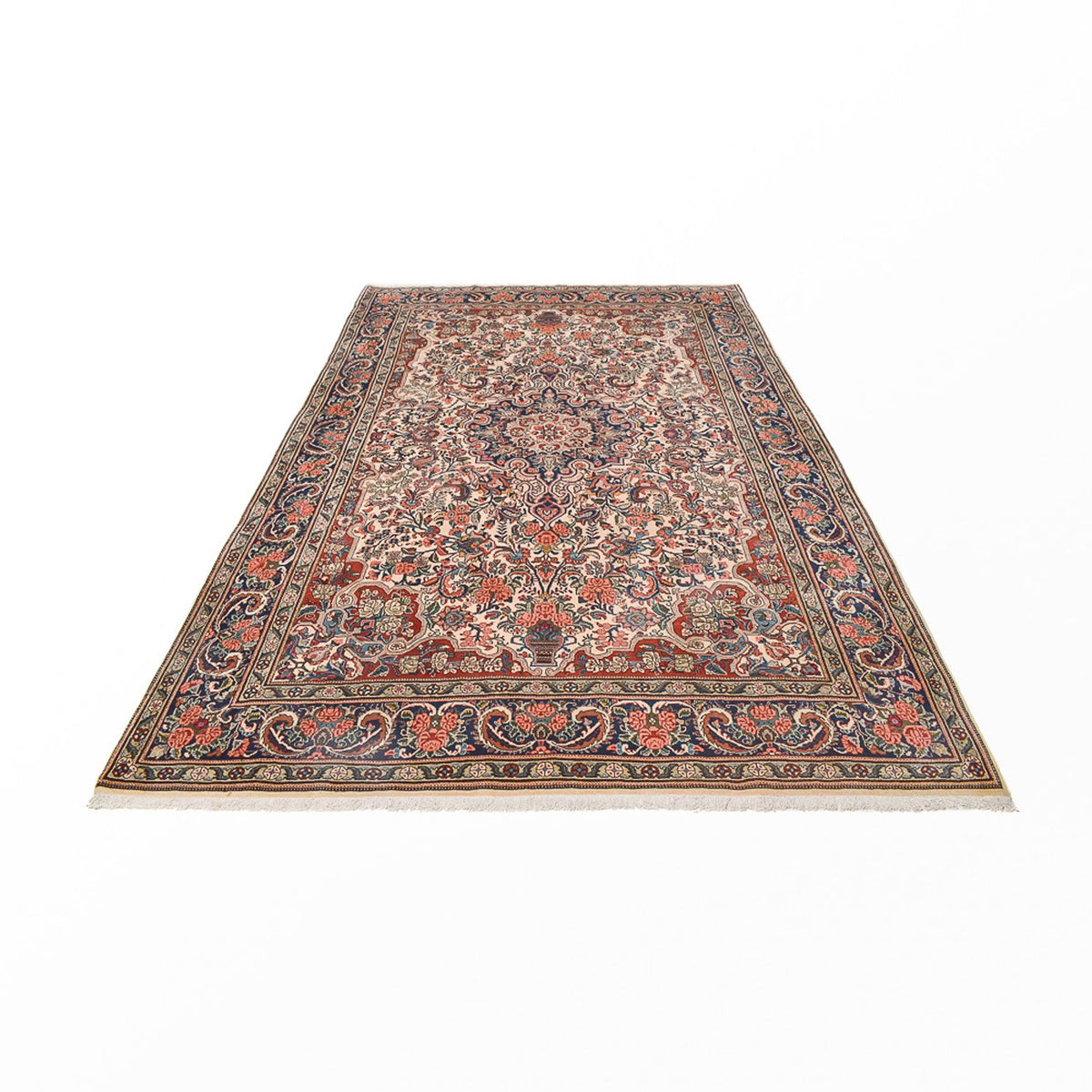 Tapis persan - Bidjar - 307 x 205 cm - beige clair
