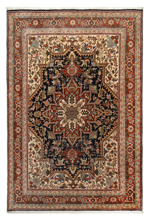 Tapis persan - Nomadic - 288 x 196 cm - bleu foncé