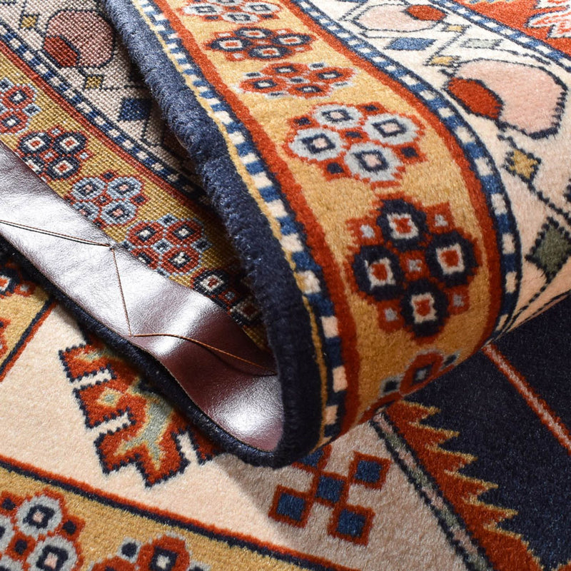 Tapis persan - Nomadic - 197 x 136 cm - bleu foncé
