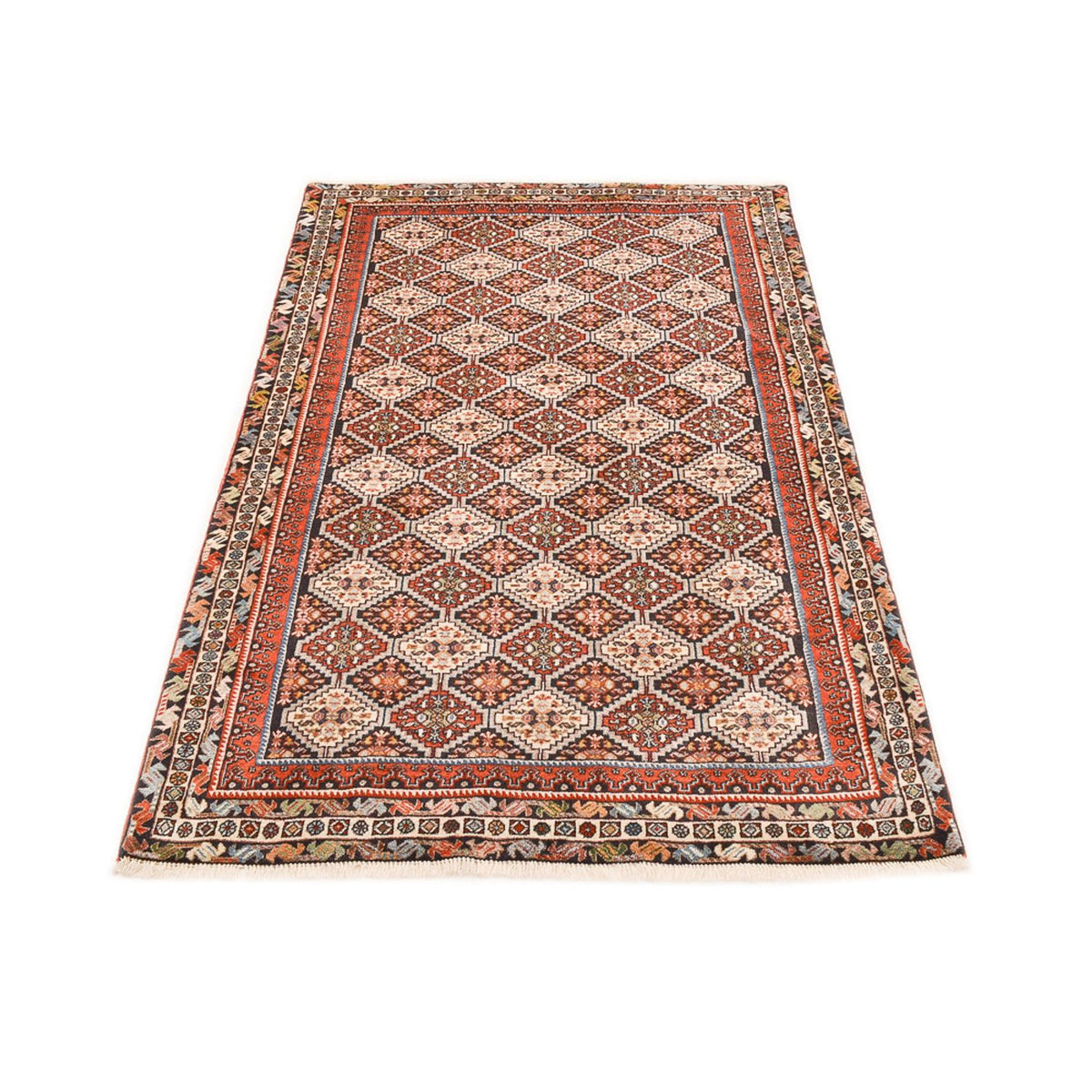 Tapis persan - Nomadic - 180 x 116 cm - marron clair