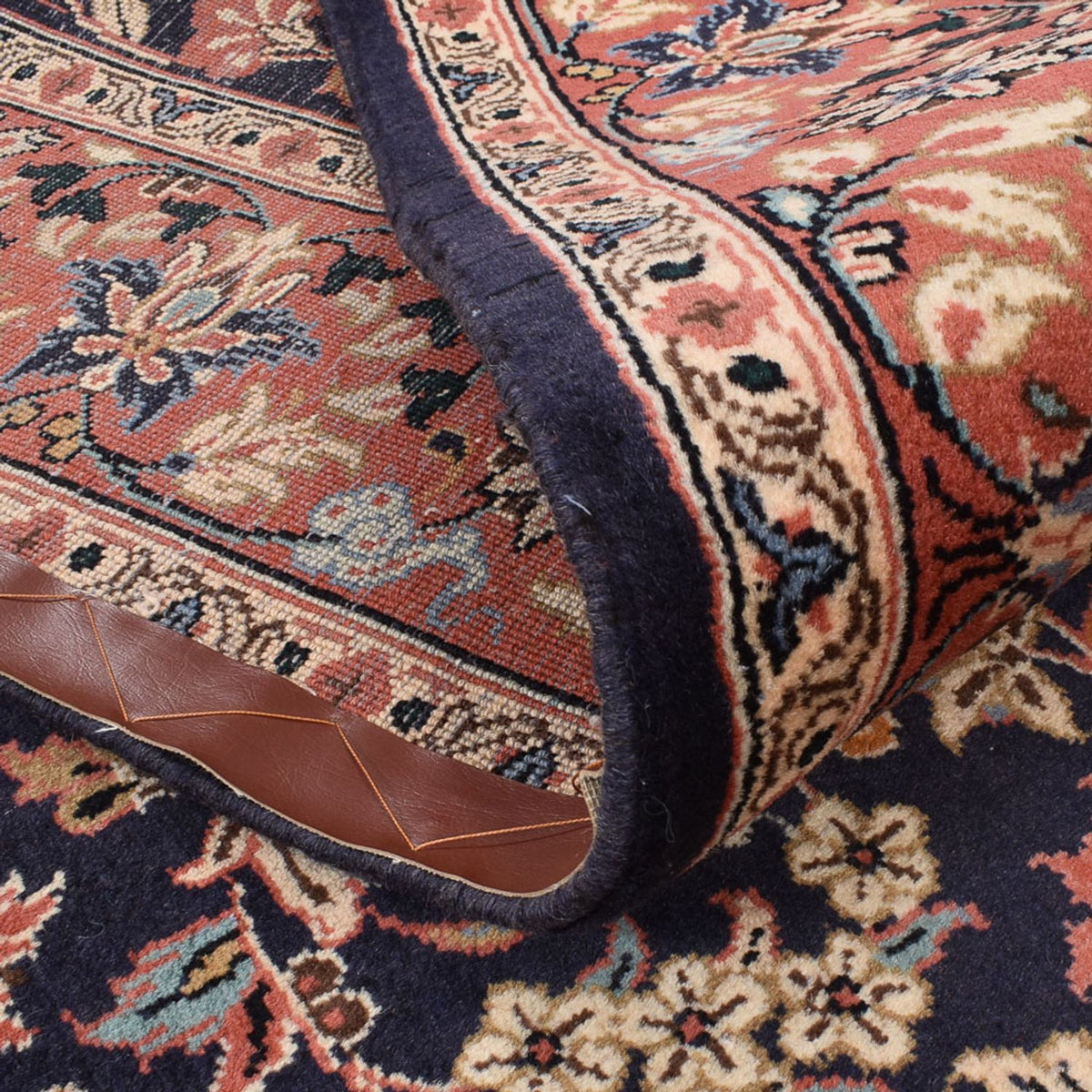 Tapis persan - Classique - 234 x 167 cm - bleu foncé