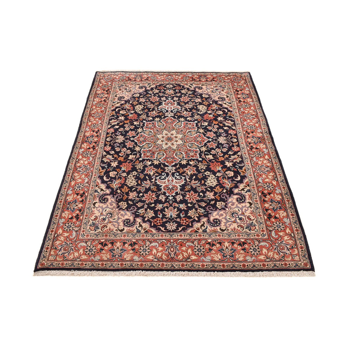 Tapis persan - Classique - 234 x 167 cm - bleu foncé