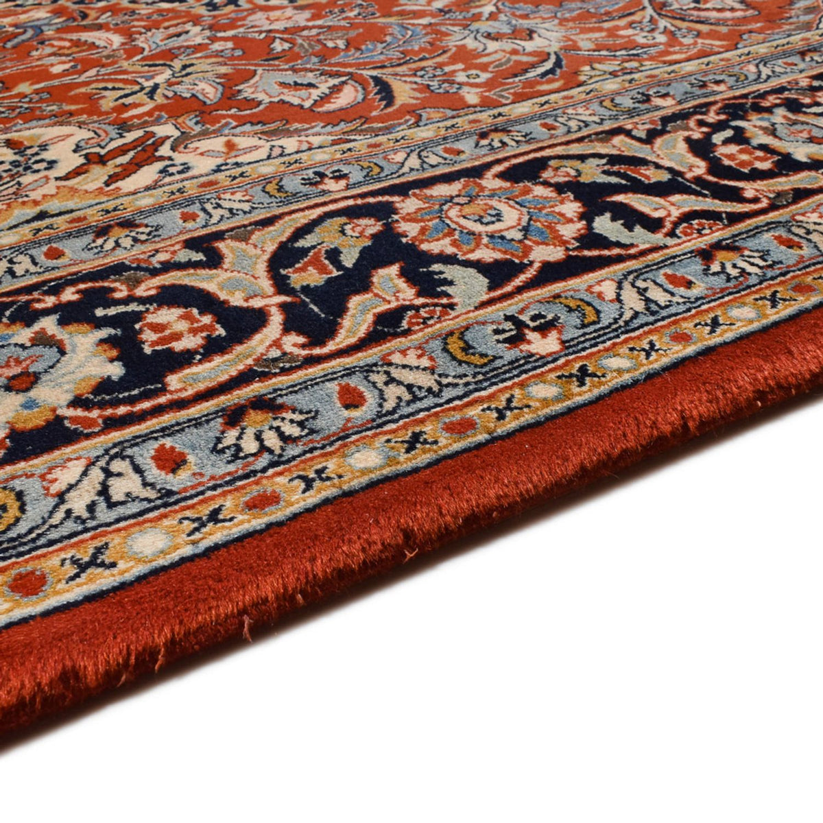 Tapis persan - Classique - 292 x 196 cm - rouge foncé