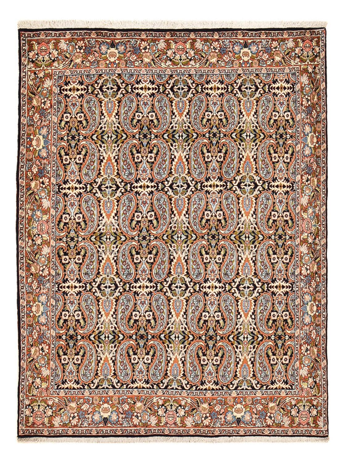 Tapis persan - Bidjar - 226 x 169 cm - chocolat clair