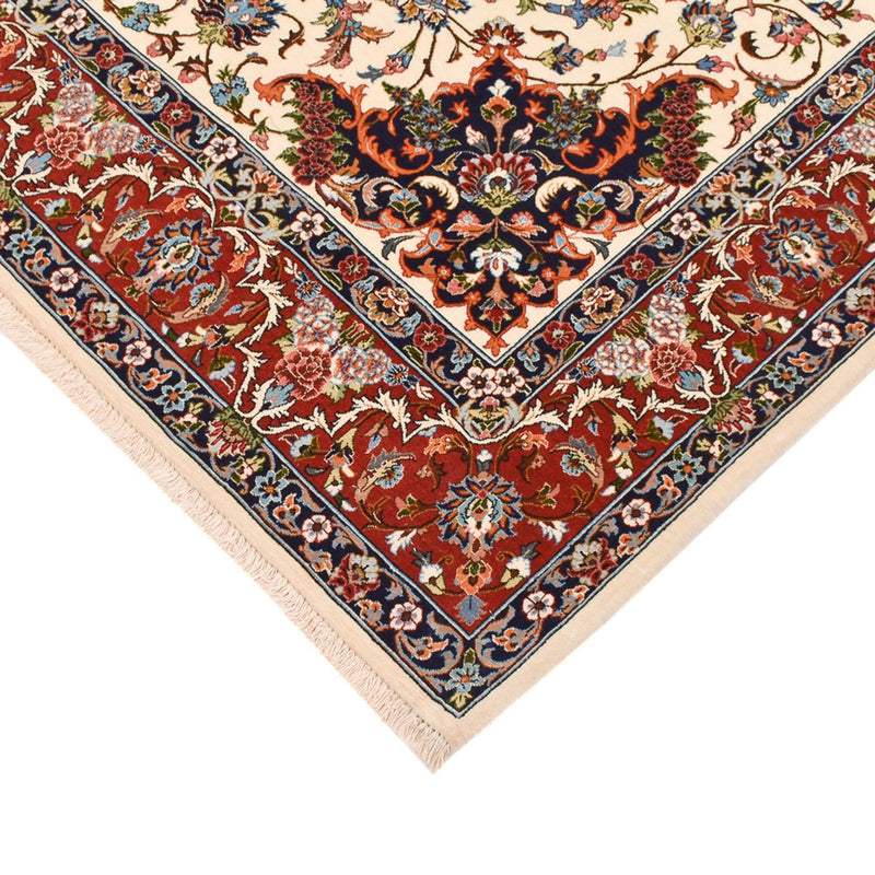 Tapis persan - Ghom - Royal - 216 x 140 cm - crème