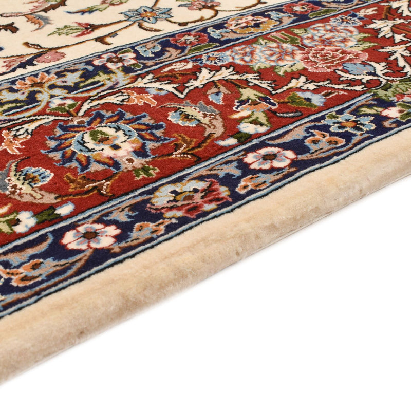 Tapis persan - Ghom - Royal - 216 x 140 cm - crème