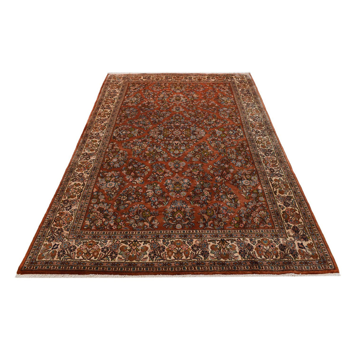 Tapis persan - Classique - 283 x 175 cm - rouge