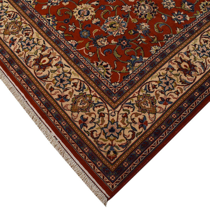 Tapis persan - Classique - 289 x 194 cm - rouge foncé