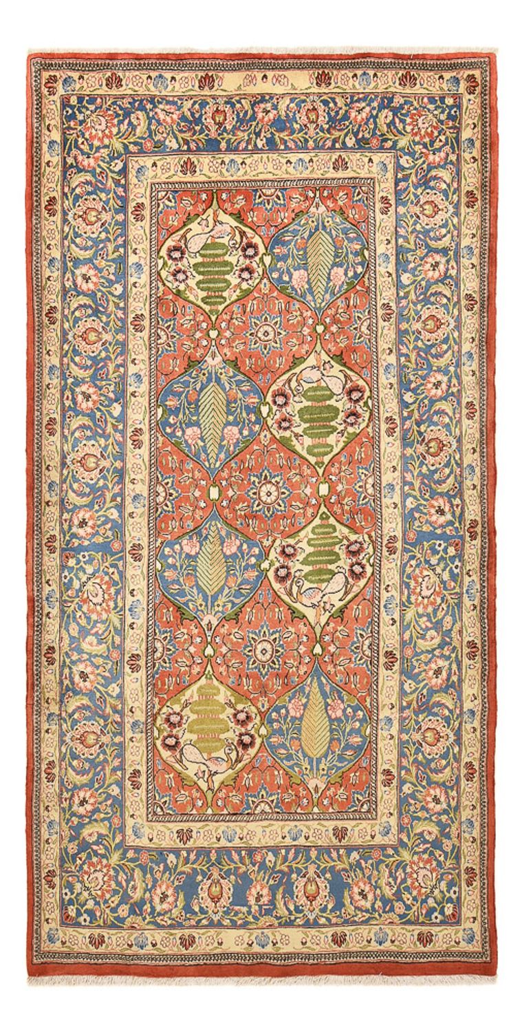 Tapis de couloir Tapis persan - Keshan - 282 x 145 cm - multicolore