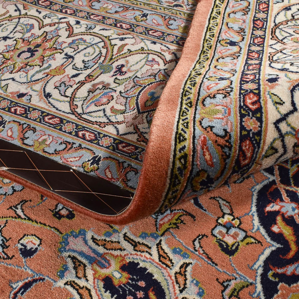 Tapis persan - Classique - 400 x 300 cm - terracotta
